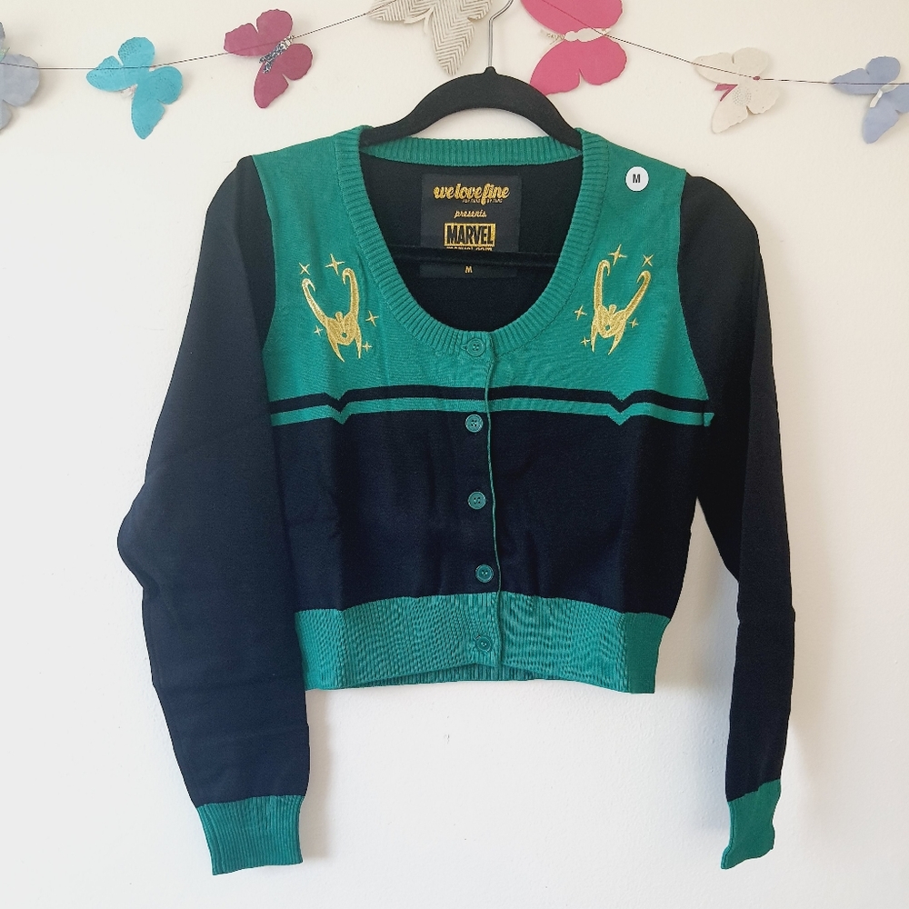COPY - Marvel Loki Sweater Cardigan